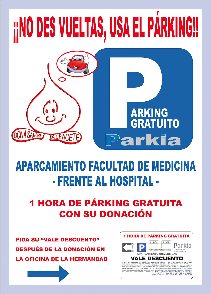 No des vueltas, usa el párking